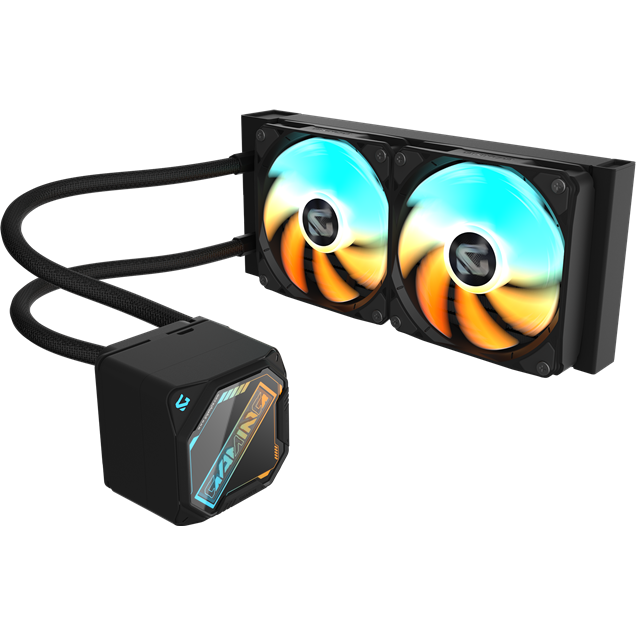 Gigabyte GAMING 240 All-in-One 240mm Liquid CPU Cooler in Black